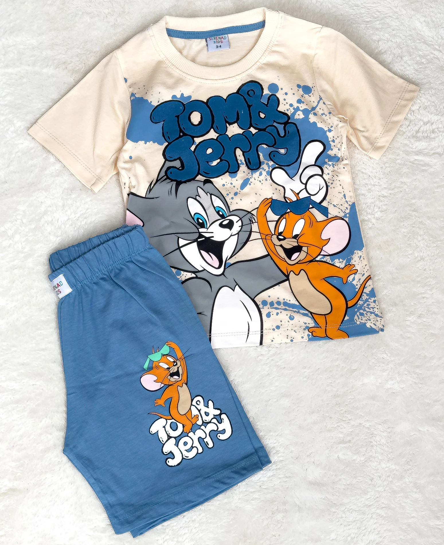 Çocuk Takım Tom Jerry 3/10 Yaş Arası 