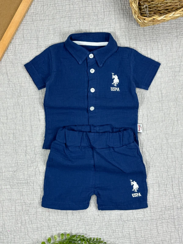 Bebek 2Li  Takım 9-24 Ay Arası  Lacivert