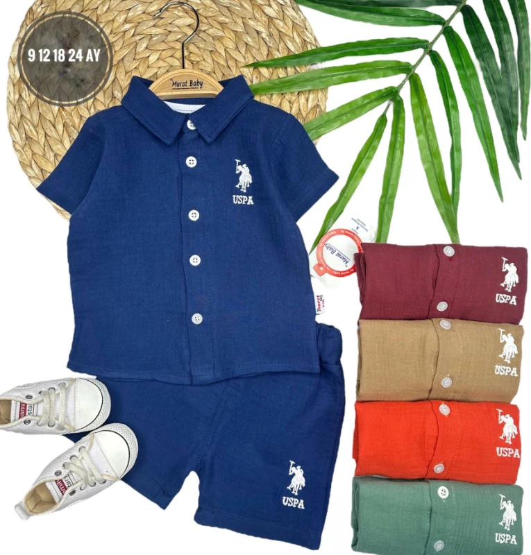 Bebek 2Li  Takım 9-24 Ay Arası  Lacivert